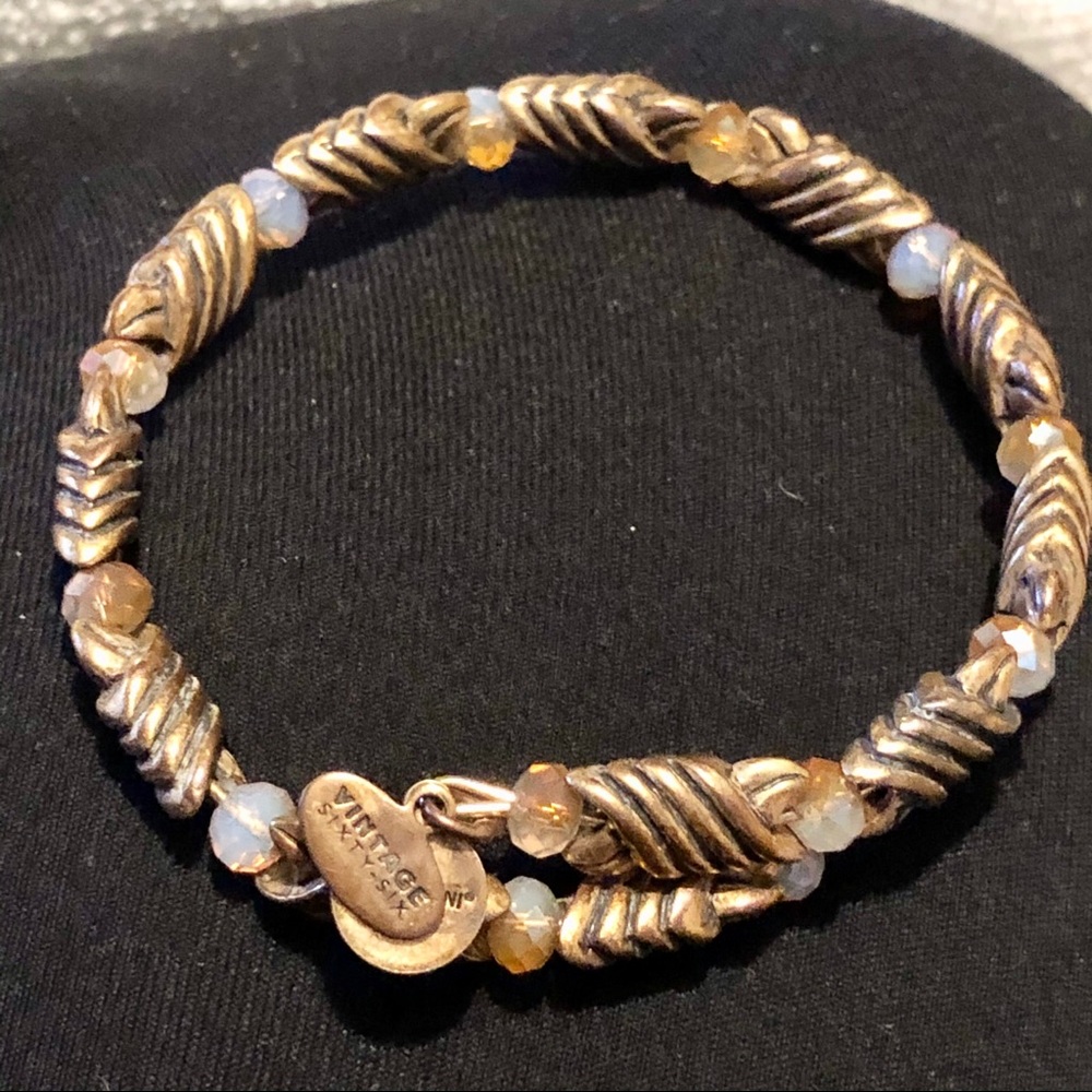 Alex and Ani vintage 66 adjustable bracelet.